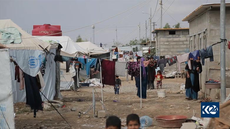 DAİŞ’lilerin aileleri Kerkük’teki kampa yerleştiriliyor